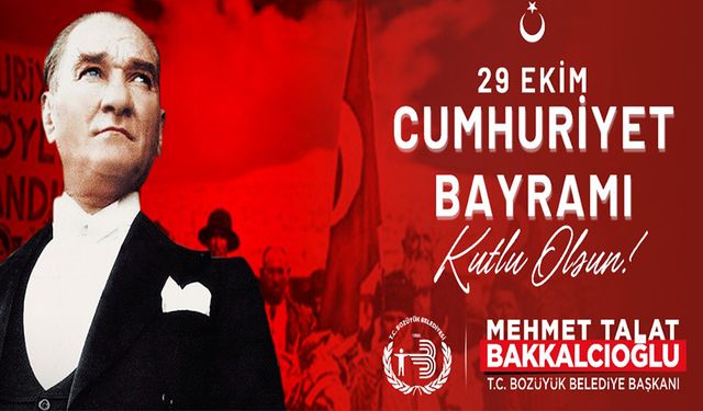 29 EKİM CUMHURİYET BAYRAMI KUTLU OLSUN