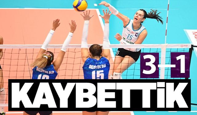 3 - 1 KAYBETTİK