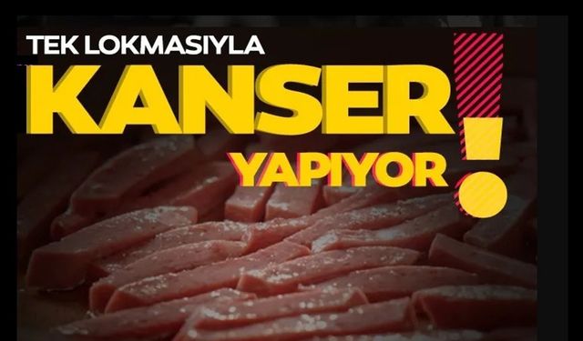 TEK LOKMASIYLA KANSER YAPAN BESİN