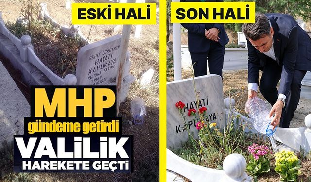 MHP GÜNDEME TAŞIDI VALİLİK HAREKETE GEÇTİ