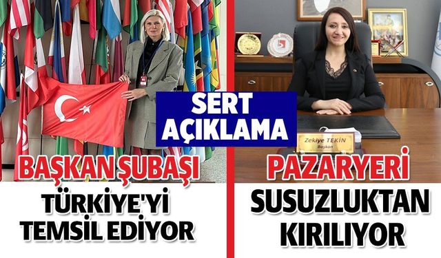 BAŞKANDAN SERT AÇIKLAMA!