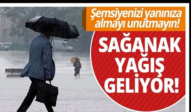 BİLECİK DİKKAT YAĞMUR VE SAĞANAK YAĞIŞ