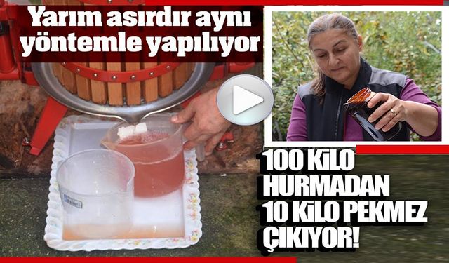 YARIM ASIRDIR AYNI YÖNTEMLE YAPILIYOR