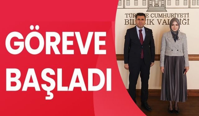 İNHİSAR KAYMAKAM VEKİLİ ÇETİN GÖREVE BAŞLADI