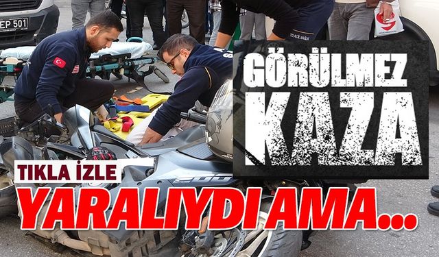 YARALI HALDE YERDE YATARKEN BİLE AKLI MOTOSİKLETİNDEYDİ