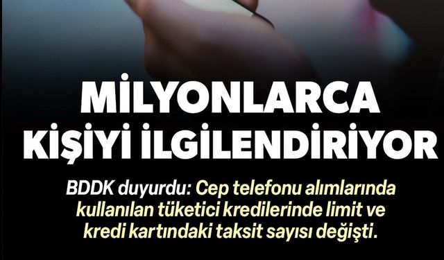 MİLYONLARCA KİŞİYİ İLGİLENDİRİYOR: