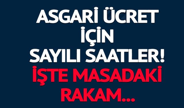 ASGARİ ÜCRET İÇİN SAYILI SAATLER