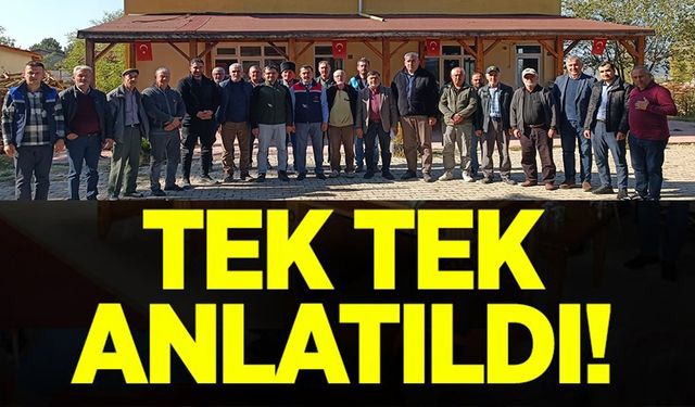 KÖYLERDE TARIMSAL ÜRETİM PLANLAMASI VE YENİ DESTEK MODELİ ANLATILDI