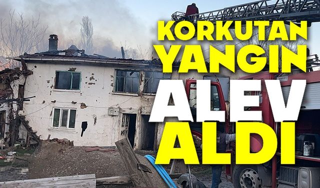 BİLECİK'TE BACA YANGINI KORKUTTU