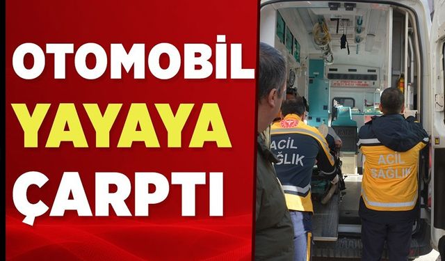 BİLECİK'TE OTOMOBİLİN ÇARPTIĞI YAYA YARALANDI