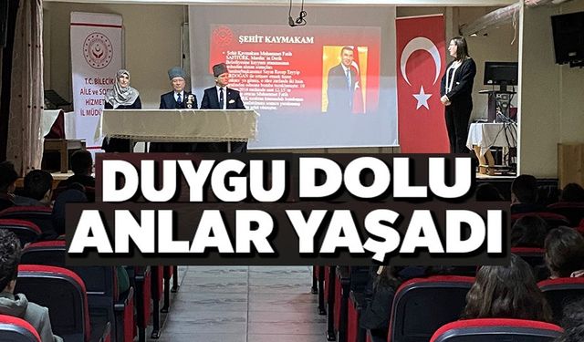 DUYGU DOLU ANLAR YAŞADI