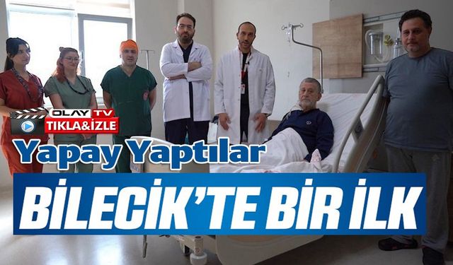 BİLECİK'TE BİR İLK OPERASYON
