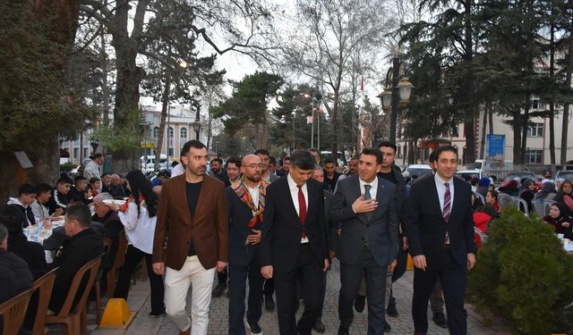 GELENEKSEL İFTAR PROGRAMI COŞKUYLA GERÇEKLEŞTİRİLDİ