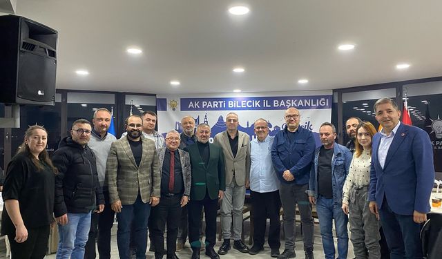 BİLECİK'TE YEREL BASIN VE STK’LAR BULUŞTU