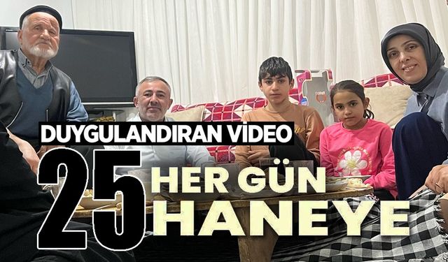 ÇANAKÇI AİLESİNİN İFTARINA KONUK OLDU