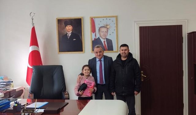 MİNİK GAZETECİDEN BÜYÜK ADIM