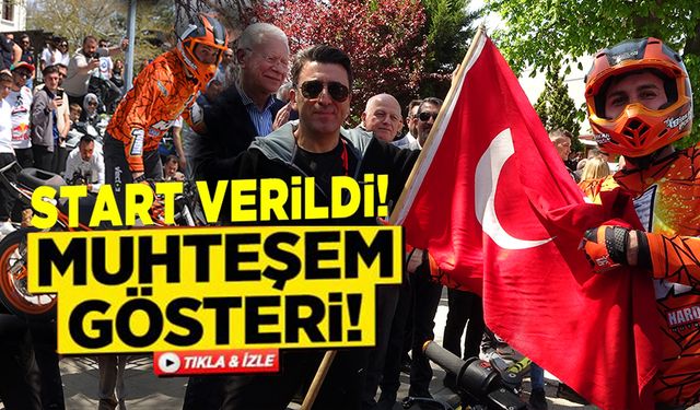 TÜRKİYE AKROBASİ ŞAMPİYONU BİRKAN POLAT'IN MUHTEŞEM GÖSTERİSİYLE BAŞLADI