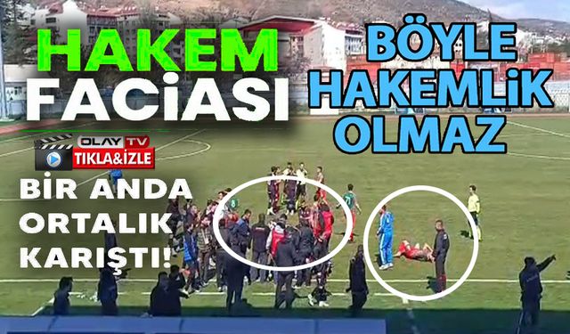 BİLECİK'TE AMATÖR MAÇTA ORTALIK KARIŞTI!