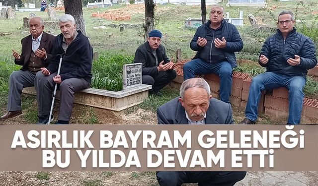 PAZARYERİ İLÇESİNDE ASIRLIK BAYRAM GELENEĞİ YAŞATILIYOR