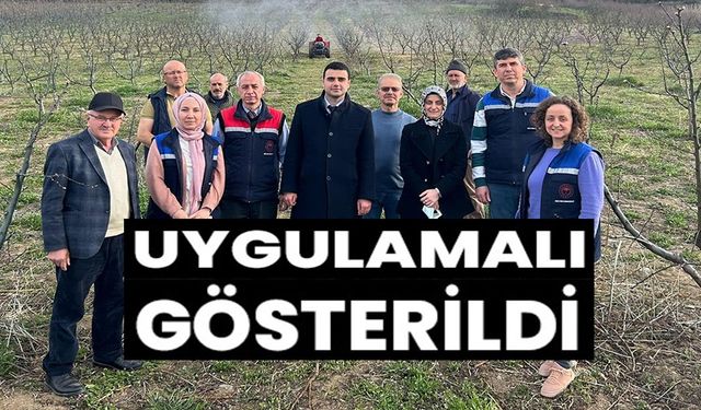 UYGULAMALI GÖSTERİLDİ