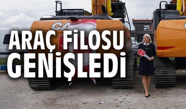 BİLECİK BELEDİYESİ, HİZMET FİLOSUNU GÜÇLENDİRİYOR