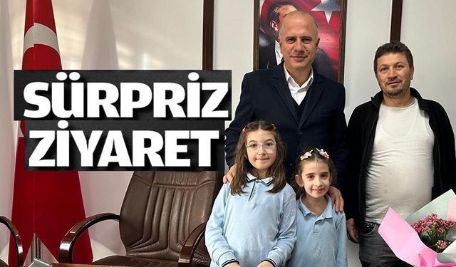 ARA TATİLDE MİNİKLERDEN SÜRPRİZ ZİYARET