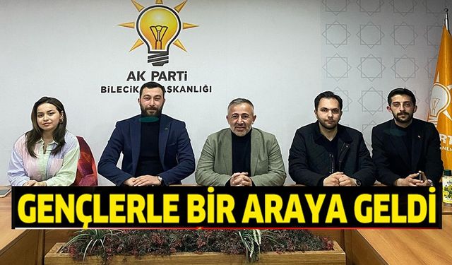 BAŞKAN YILDIRIM, GENÇLERLE BİR ARAYA GELDİ