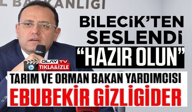 BAKAN YARDIMCISI GİZLİGİDER'DEN ÜRETİCİLERE KAR UYARISI