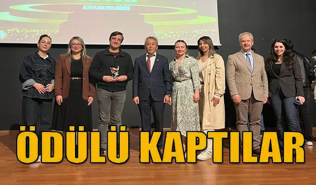 BŞEÜ ÖĞRENCİLERİNE ALTIN FLAMA 2025'TE BİRİNCİLİK ÖDÜLÜ