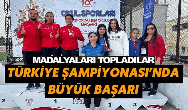 BİLECİKLİ ÖZEL SPORCULAR TÜRKİYE ŞAMPİYONASI'NDA 7 MADALYA DÖNDÜ