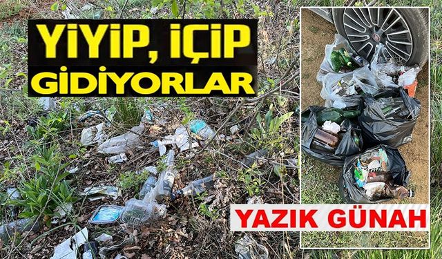 ABBASLIK MEVKİİNDE GÜNDE ONLARCA ÇÖP ÇIKIYOR