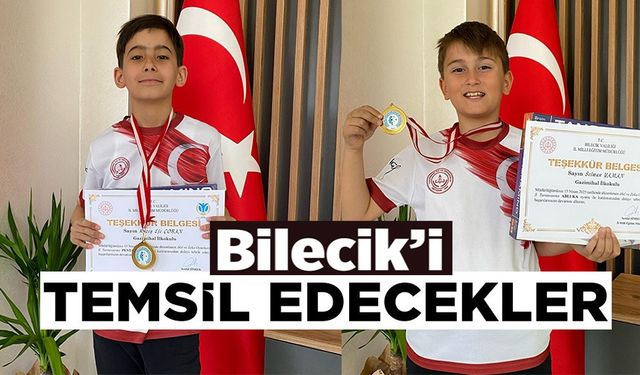 BİLECİK'İ TÜRKİYE ŞAMPİYONASINDA TEMSİL EDECEKLER