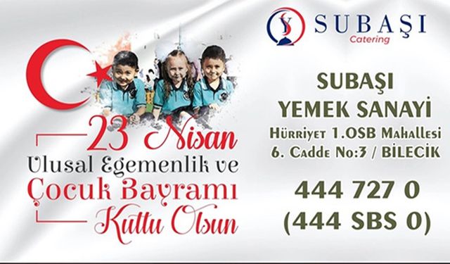 23 NİSAN ULUSAL EGEMENLİK VE ÇOCUK BAYRAMI MESAJI