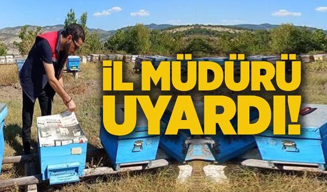 BİLECİK İL TARIM VE ORMAN MÜDÜRÜ YOLDAŞ'TAN ARI KORUMA ÇAĞRISI