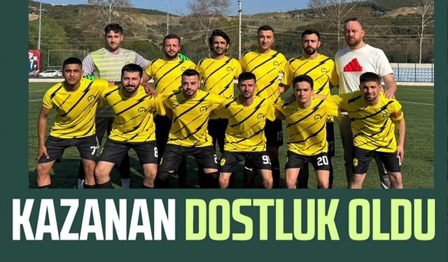 BAYIRKÖY'DE OYNANAN MAÇTA CENTİLMENLİK ÖNE ÇIKTI