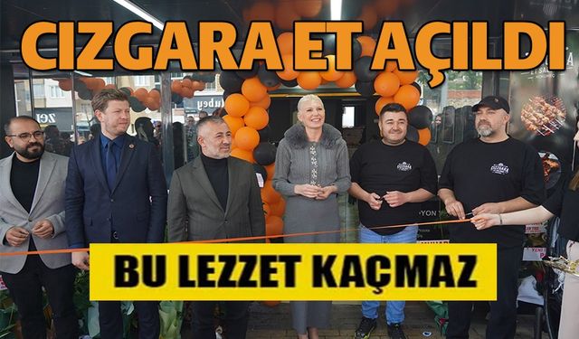 CIZGARA ET SALONU AÇILDI