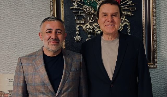 SANATÇI KÖRLER İLE BAŞKAN YILDIRIM BİR ARAYA GELDİ