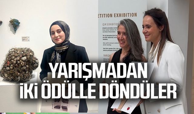 BŞEÜ, IŞIK SERAMİK YARIŞMASI'NDAN İKİ ÖDÜLLE DÖNDÜ
