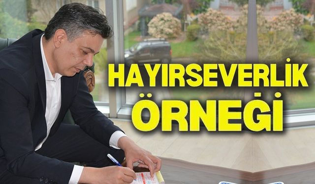 HAYIRSEVERLİK ÖRNEĞİ