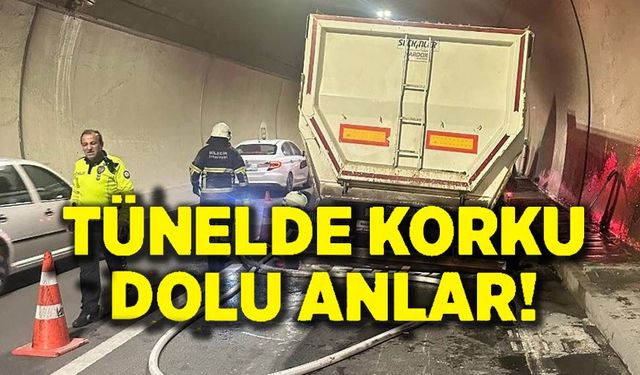 OSMANGAZİ TÜNELİNDE KORKU DOLU ANLAR