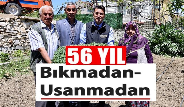 HASAN VE FATMA TEKİN ÇİFTİ: 56 YILLIK EVLİLİK, ÖMÜRLÜK ÜRETİM