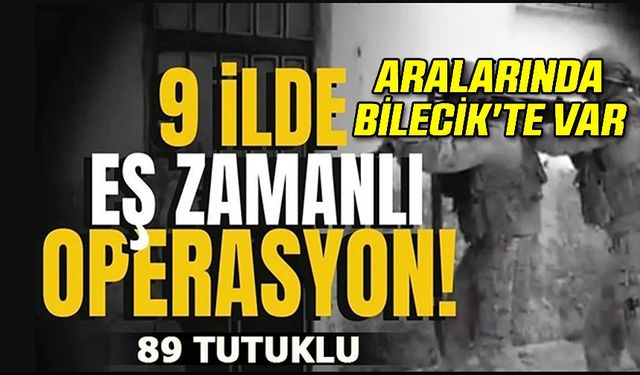 9 İLDE 'BİLİŞİM SUÇLARI' OPERASYONLARINDA 144 ŞÜPHELİ YAKALANDI, 89'U TUTUKLANDI
