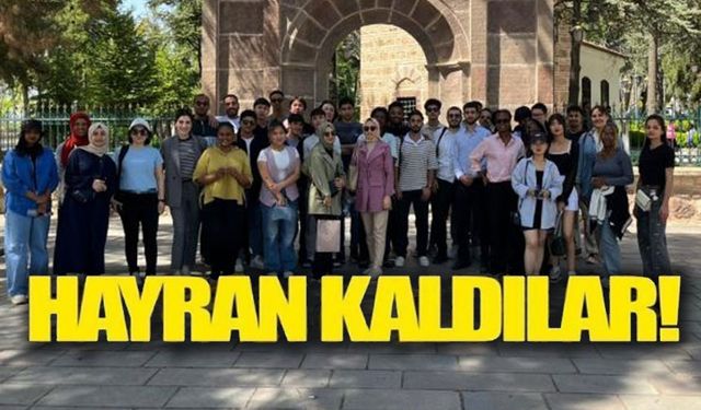 TÖMER ÖĞRENCİLERİ TARİHİ YERLERİ GEZDİ