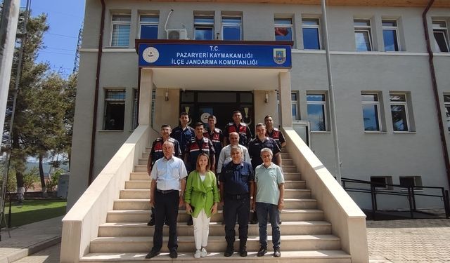 BAŞKAN TEKİN'DEN ANLAMLI ZİYARET