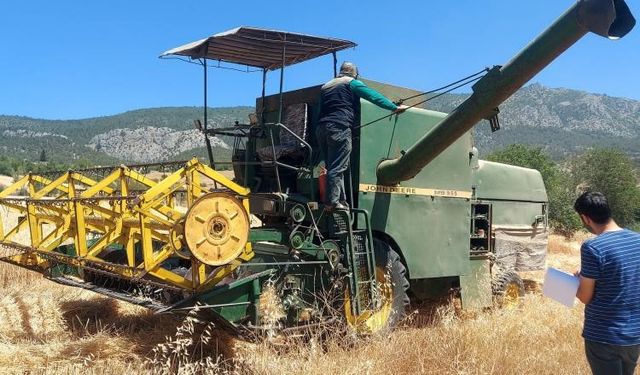 GÖLPAZARI'NDA HASAT VE BİÇERDÖVER DENETİMLERİ SÜRÜYOR