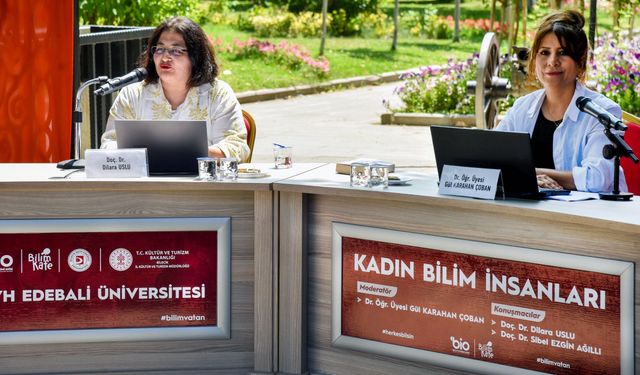 KADINLARIN BİLİMSEL YOLCULUĞU ANLATILDI