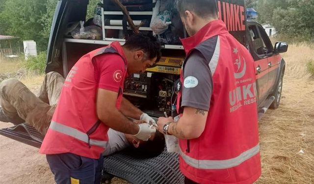 ESKİŞEHİR'DEN 2 UMKE ARACI VE 10 PERSONEL BİLECİK YANGININA DESTEĞE GİTTİ