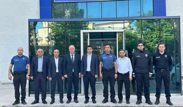 OSMANELİ PROTOKOLÜNDEN KURUMLARA ZİYARET