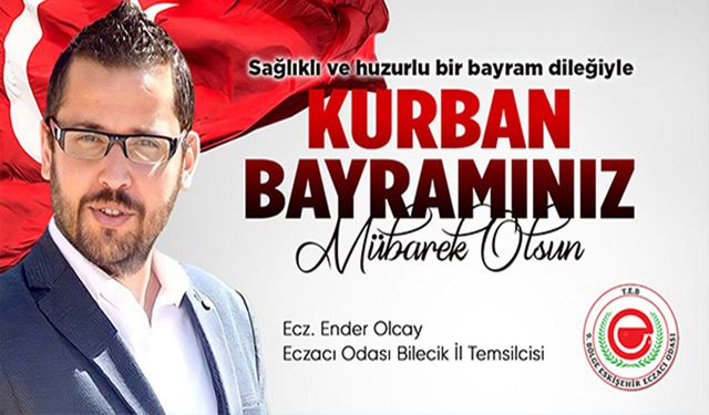 ENDER OLCAY, VATANDAŞLARIN KURBAN BAYRAMI’NI KUTLADI
