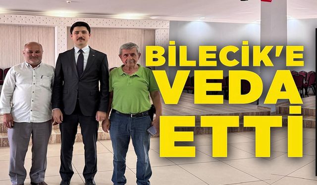 KAYMAKAM KAHRAMAN, İLÇEYE VEDA ETTİ